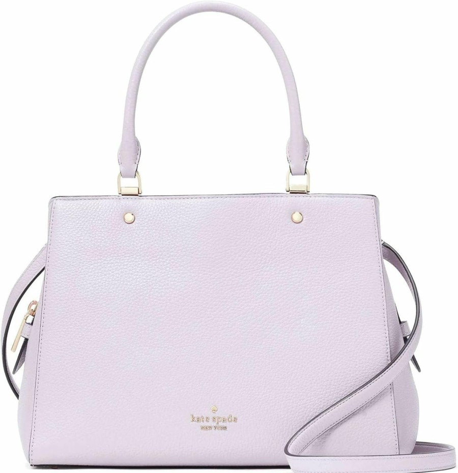 Satchel Handbags | Kate Spade New York Kate Spade Leila Medium Triple Compartment Satchel Women'S Leather Handbag