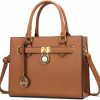 Satchel Handbags | KKXIU Kkxiu Trendy Purses And Handbags For Women Vegan Leather Top Handle Satchel Shoulder Ladies Tote Work Bags