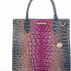 Satchel Handbags | BRAHMIN Violet Quartz Ombre Melbourne Caroline