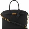 Satchel Handbags | Nine West Nine West Dax Jet Set Satchel, Black