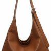 Satchel Handbags | ONE2MAY One2May Tote Bag Satchel Handbag Vintage Tote Shoulder Bag Top Handle Shoulder Bag Oversized Purse Soft Pu Trendy Purses