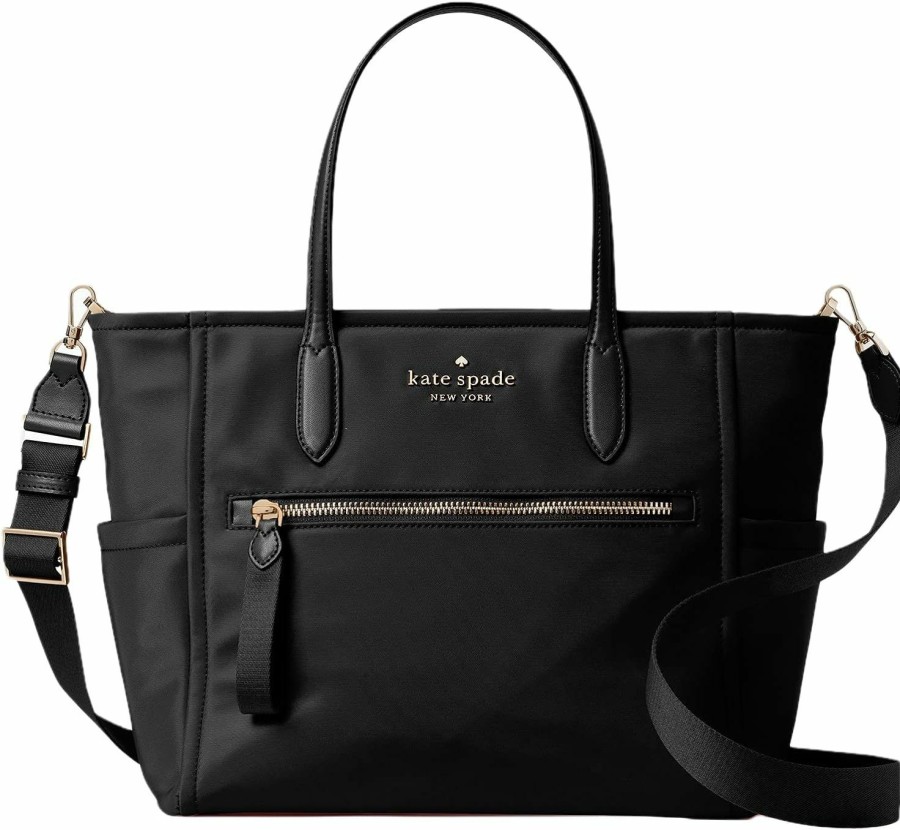 Satchel Handbags | Kate Spade New York Kate Spade New York Chelsea Nylon Satchel (Black)