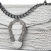 Satchel Handbags | DEEPMEOW Deepmeow Women'S Trendy Chain Purse Designer Handbag - Crocodile Print Pu Leather Shoulder Bag Small Square Purse