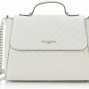 Satchel Handbags | Karl Lagerfeld Paris Karl Lagerfeld Paris Charlotte Satchel, Wntr Wht/Silvr