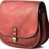 Satchel Handbags | Firu-Handmade Firu-Handmade Vintage Style Leather Crossbody Shoulder Bag For Men And Women Satchel Handbags Saddle Travel Purse