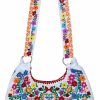 Satchel Handbags | YZXDORWJ Yzxdorwj Mexican Embroidered Bag For Women Floral Traditional Handbag Satchel Morral Bag