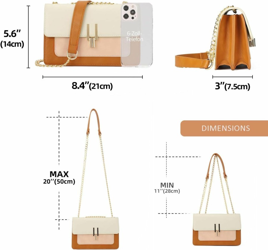 Satchel Handbags | KL928 Kl928 Crossbody Purses For Women Shoulder Bag Designer Satchel Handbag