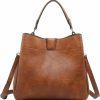 Satchel Handbags | JEN & CO. Jen & Co. Satchel Bags For Women Satchel Purse - Vegan Leather Tati Satchel With Zip And Inner Slip Pockets (M1951)