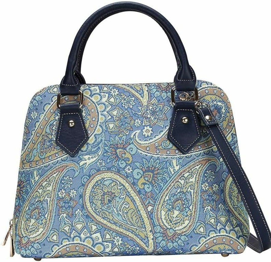 Satchel Handbags | Signare Signare Tapestry Hand & Shoulder Bag For Women |Fashionable Cross Body Bag Purses For Woman |Satchel Bag For Women Girls Teen