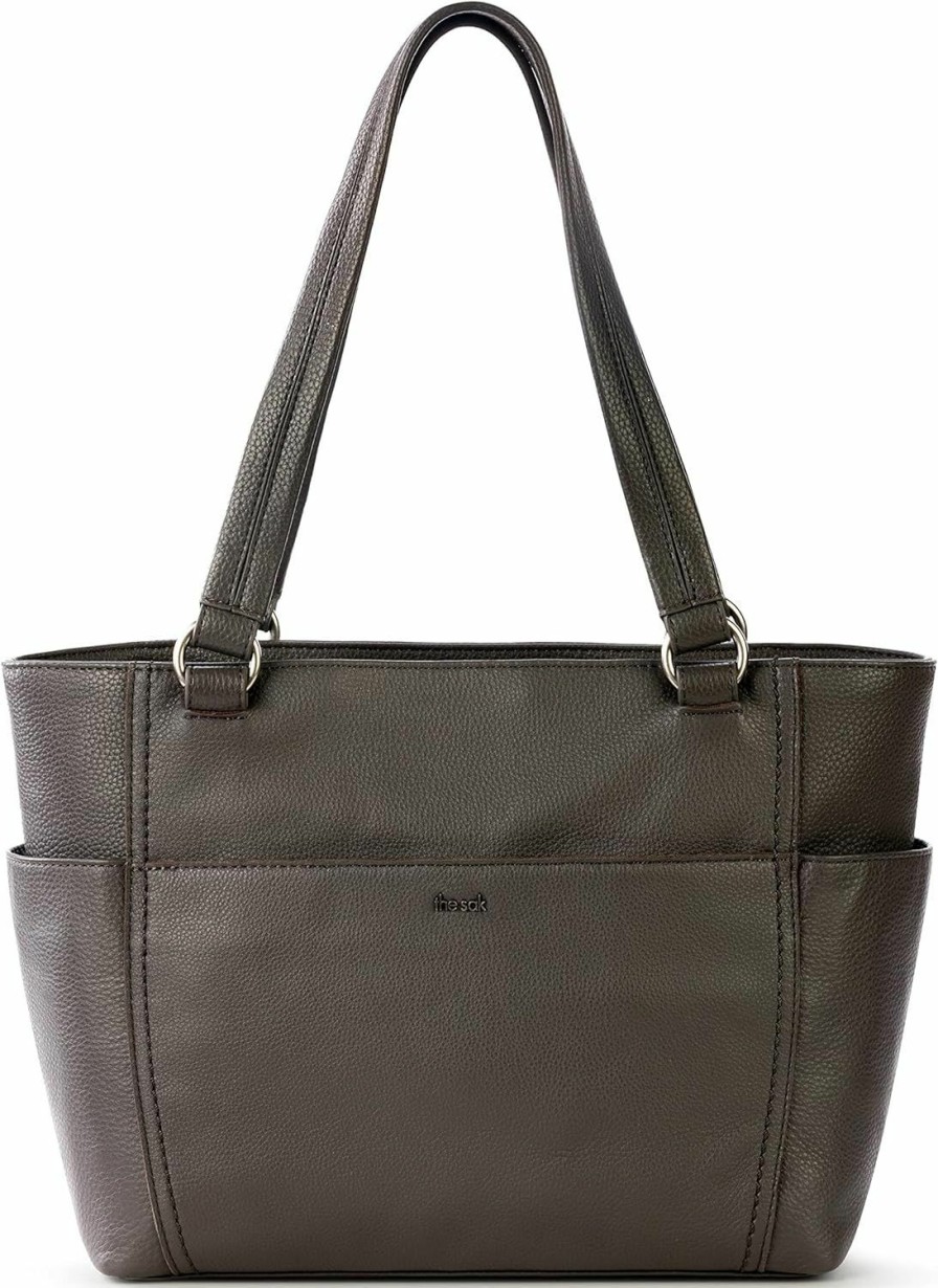 Satchel Handbags | The Sak The Sak Ashby Satchel In Leather, Slate