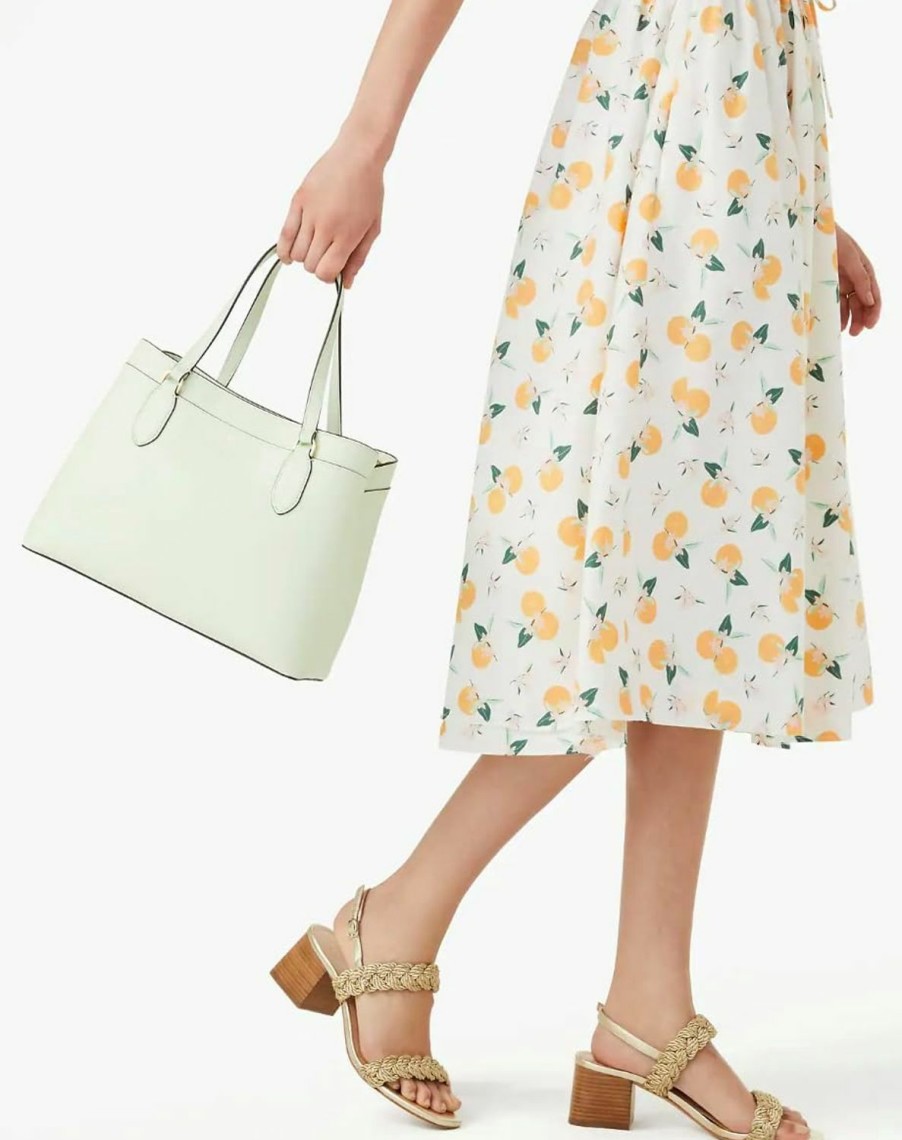 Satchel Handbags | Kate Spade New York Kate Spade New York Sienna Medium Triple Compartment Satchel (Lime Frosting)