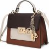 Satchel Handbags | MKF Collection Mkf Collection Shoulder Bag For Women,Vegan Leather Satchel Handbag Top-Handle Purse