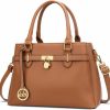 Satchel Handbags | KKXIU Kkxiu Stylish Women Satchel Purses And Handbags Vegan Leather Top Handle Shoulder Ladies Bags