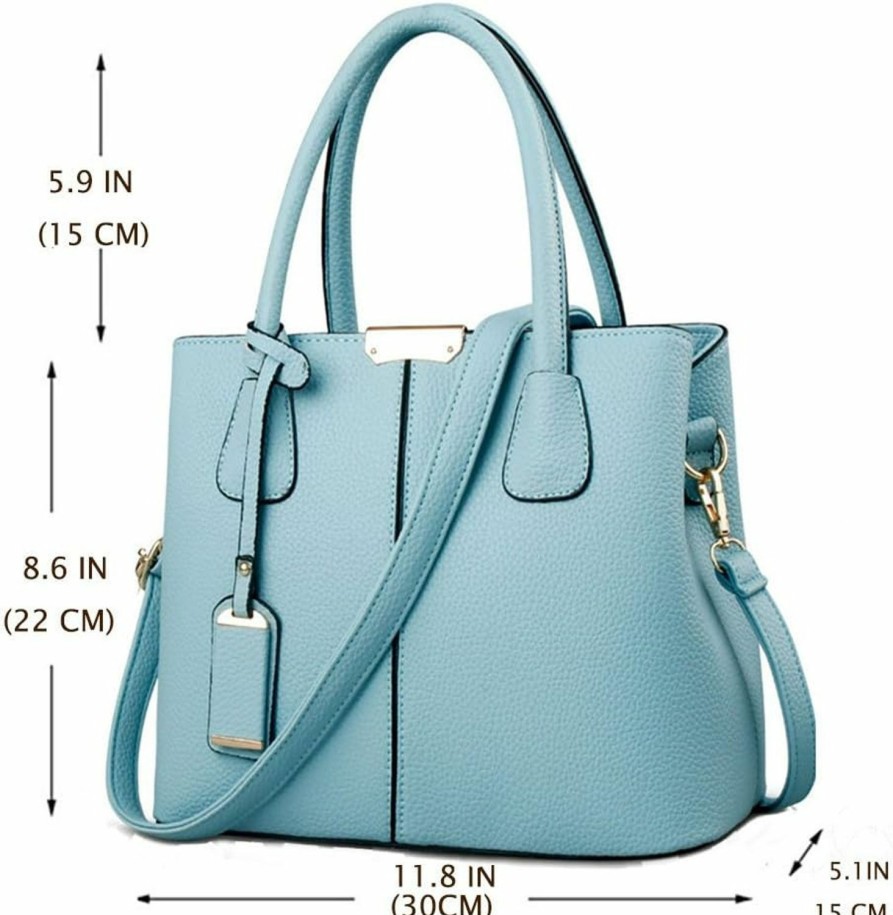 Satchel Handbags | FiveloveTwo Fivelovetwo Women Classy Satchel Handbag Tote Purse Handle Bag Shoulder Bag