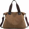 Satchel Handbags | Sunshinejing Sunshinejing Women'S Canvas Tote Bag Shoulder Crossbody Purses Work Travel Handbag Hobo Bag