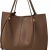 Satchel Handbags | FOXLOVER Foxlover Genuine Leather Shoulder Bags For Women Large Capacity Women'S Tote Top-Handle Handbags With 2 Ways