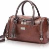 Satchel Handbags | rofozzi Mini Barrel Women Crossbody Purse Brown