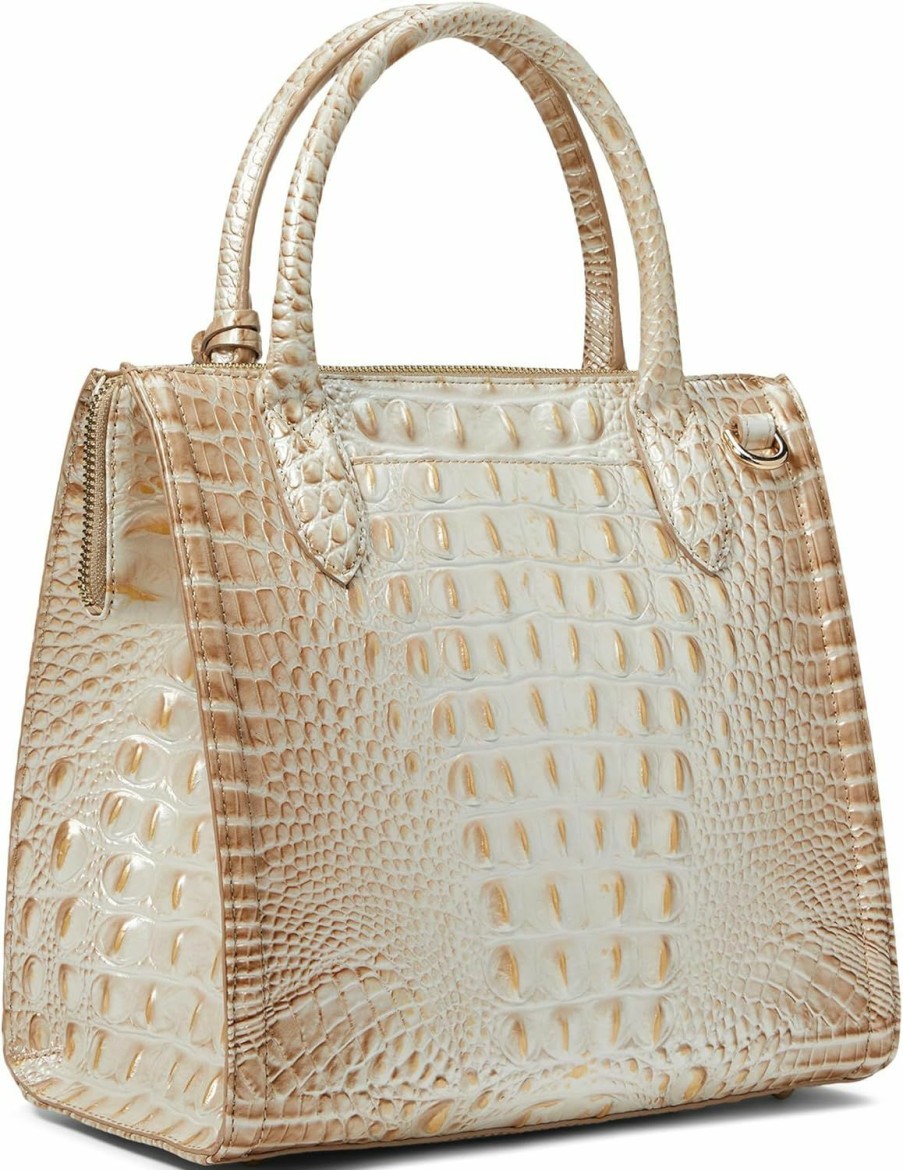 Satchel Handbags | BRAHMIN Brahmin Small Caroline Satchel, Contour