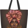 Satchel Handbags | IAGM Iagm Women Tote Bags African American Woman Shoulder Bag Afro Black Girl Magic Satchel Handbags For Shopping,Work,Grocery,Gym