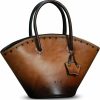 Satchel Handbags | LRTO Genuine Leather Small Handbag Satchel For Women Handmade Retro Crossbody Bag Little Purses For Ladies