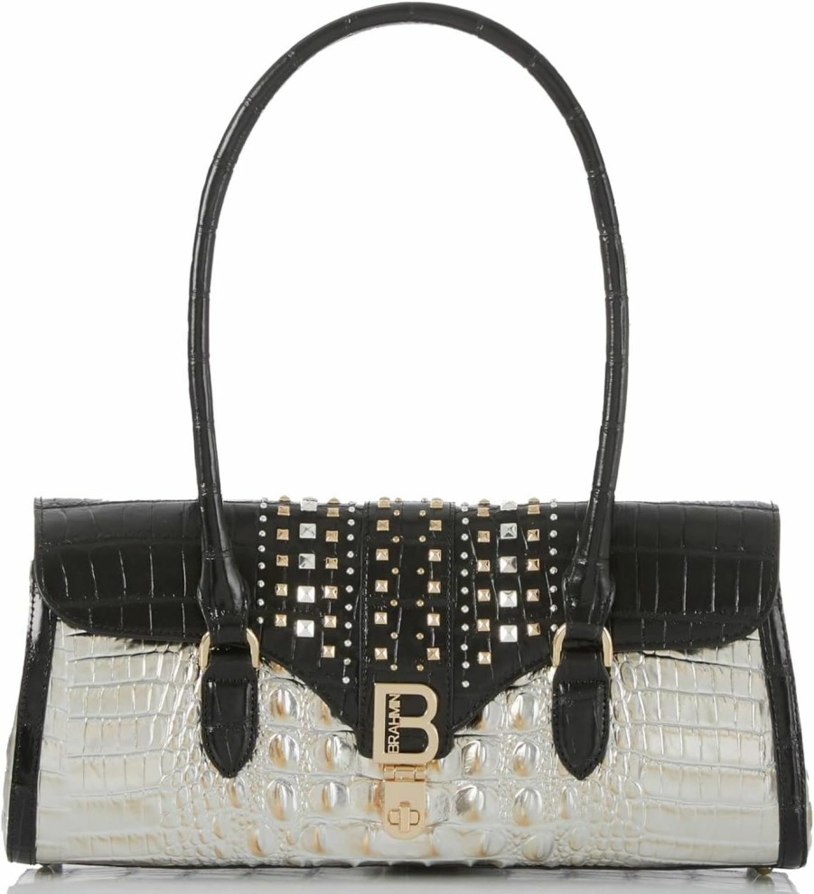 Satchel Handbags | BRAHMIN Brahmin Dayan - Black Contralto