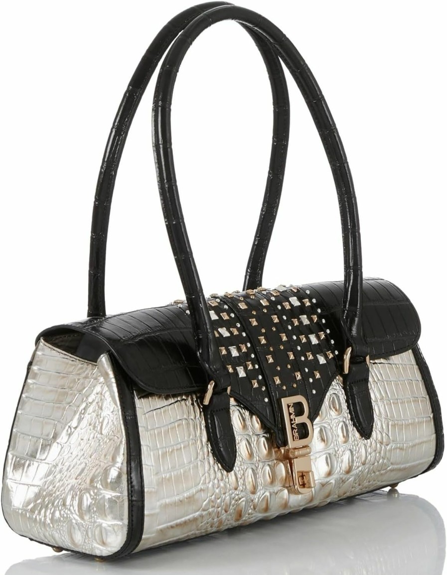 Satchel Handbags | BRAHMIN Brahmin Dayan - Black Contralto