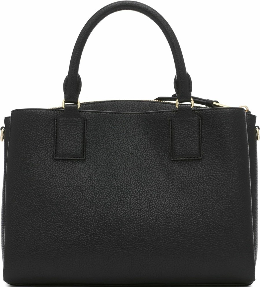 Satchel Handbags | DKNY Dkny Chris Medium Satchel, Black/Gold