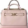 Satchel Handbags | Michael Kors Michael Kors Reed Small Belted Logo Satchel (Powder Blush)