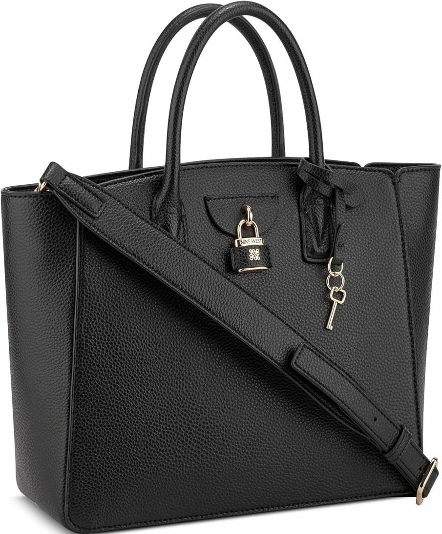 Satchel Handbags | Nine West Nine West Shirin Elite Satchel, Black