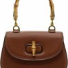 Satchel Handbags | generic Womens Bamboo Shaped Top Handle Satchel Crossbody