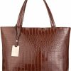 Satchel Handbags | Valentoria Womens Crocodile Large Tote Handbag Purse Shoulder Bag Travel Satchel Handbag