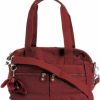 Satchel Handbags | Kipling Kipling Klara Satchel Cross Body Intense Maroon One Size