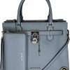 Satchel Handbags | Michael Kors Michael Kors Hamilton Md Satchel Bundled With Large Continental Wallet And Purse Hook