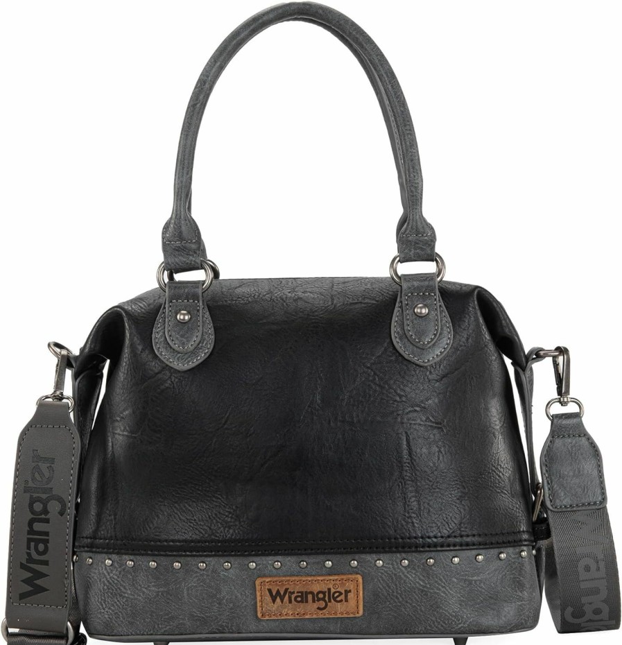 Satchel Handbags | Wrangler Wrangler Doctor Bag For Women Satchel Handbags With Wide Strap