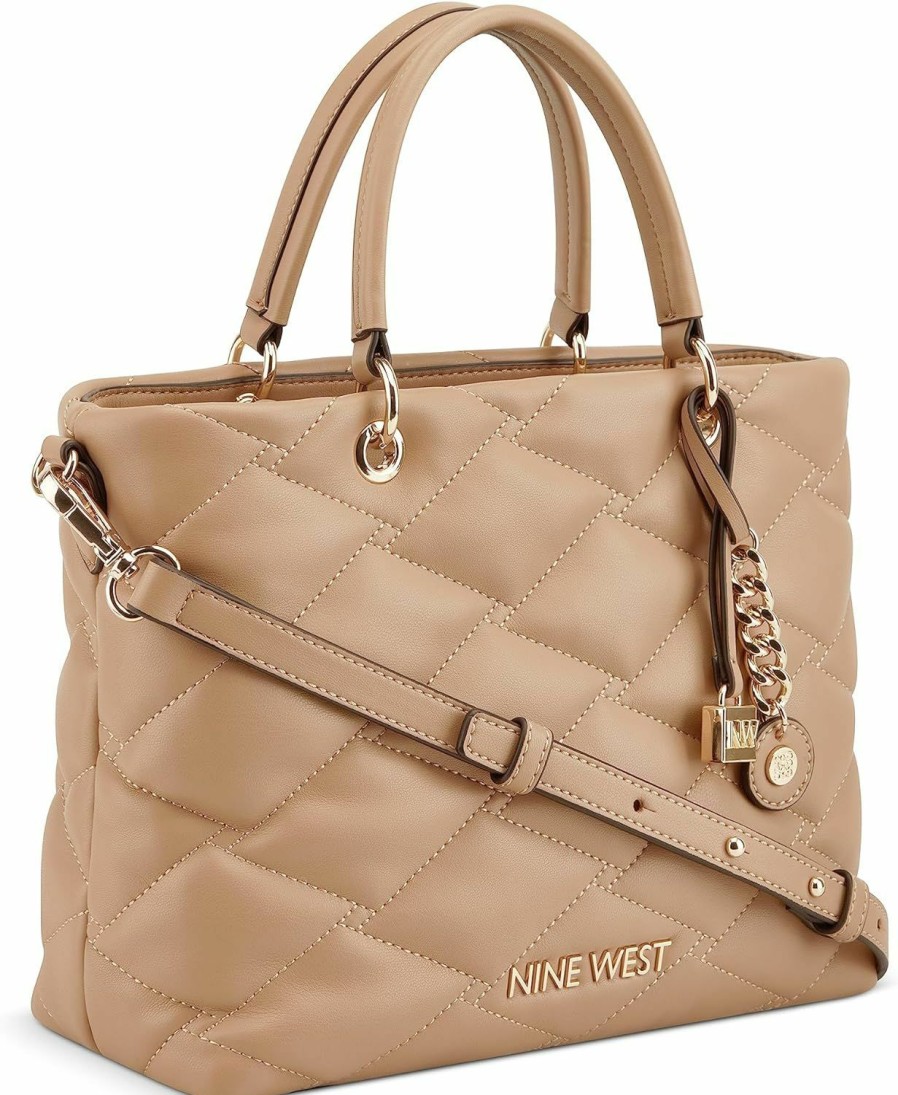 Satchel Handbags | Nine West Nine West Regan Elite Satchel, Dark Khaki