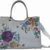 Satchel Handbags | Anuschka Anuschka Women'S Hand-Painted Genuine Leather Medium Satchel