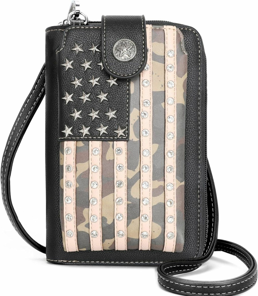 Satchel Handbags | Montana West Montana West Small Crossbody Cell Phone Purses For Women Western Cellphone Wallet Bags With Coin Pocket