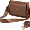 Satchel Handbags | Ligoflsy Ligoflsy Shoulder Bags For Women Trendy Small Vegan Leather Crossbody Handbag With 2 Removable Strap