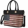 Satchel Handbags | MKF Collection Mkf Collection Usa Tote Crossbody Bag For Women, American Flag Vegan Leather Top-Handle Messenger, Satchel Shoulder Bag Purse