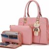 Satchel Handbags | Soperwillton Soperwillton Women Handbags Purses Wallet Tote Bag Shoulder Bags Top Handle Satchel Purse Work Bag Set 2Pcs