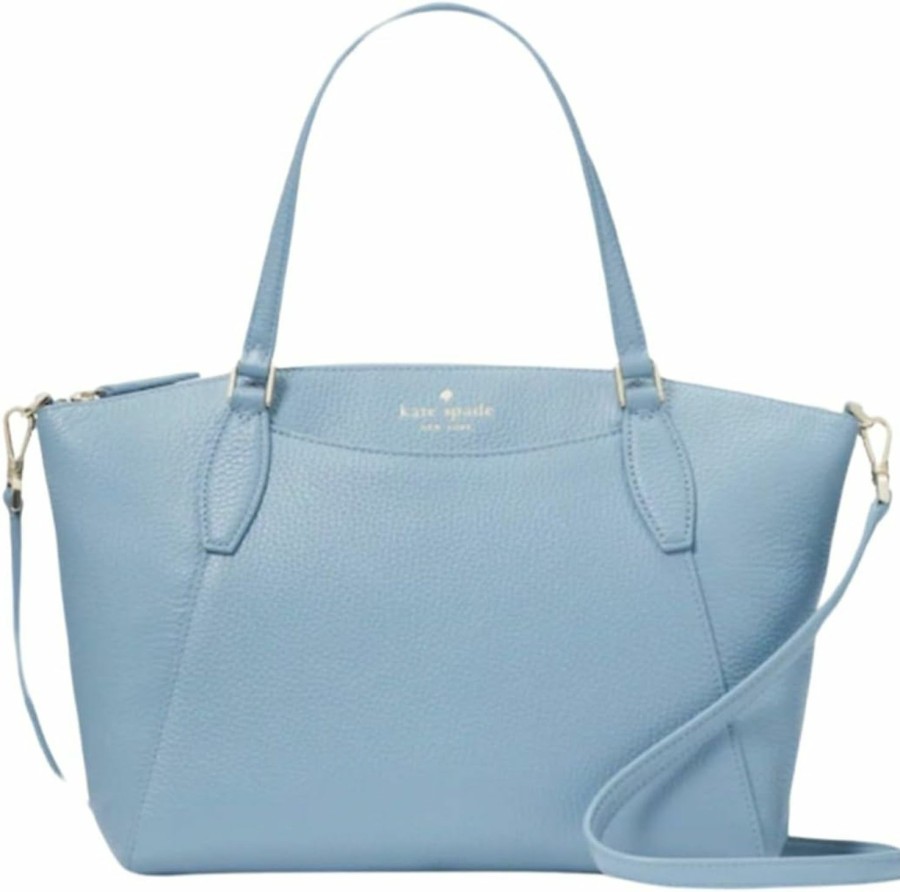 Satchel Handbags | Kate Spade New York Kate Spade Monica Satchel Pebbled Leather Convertible Crossbody Bag Purse Handbag