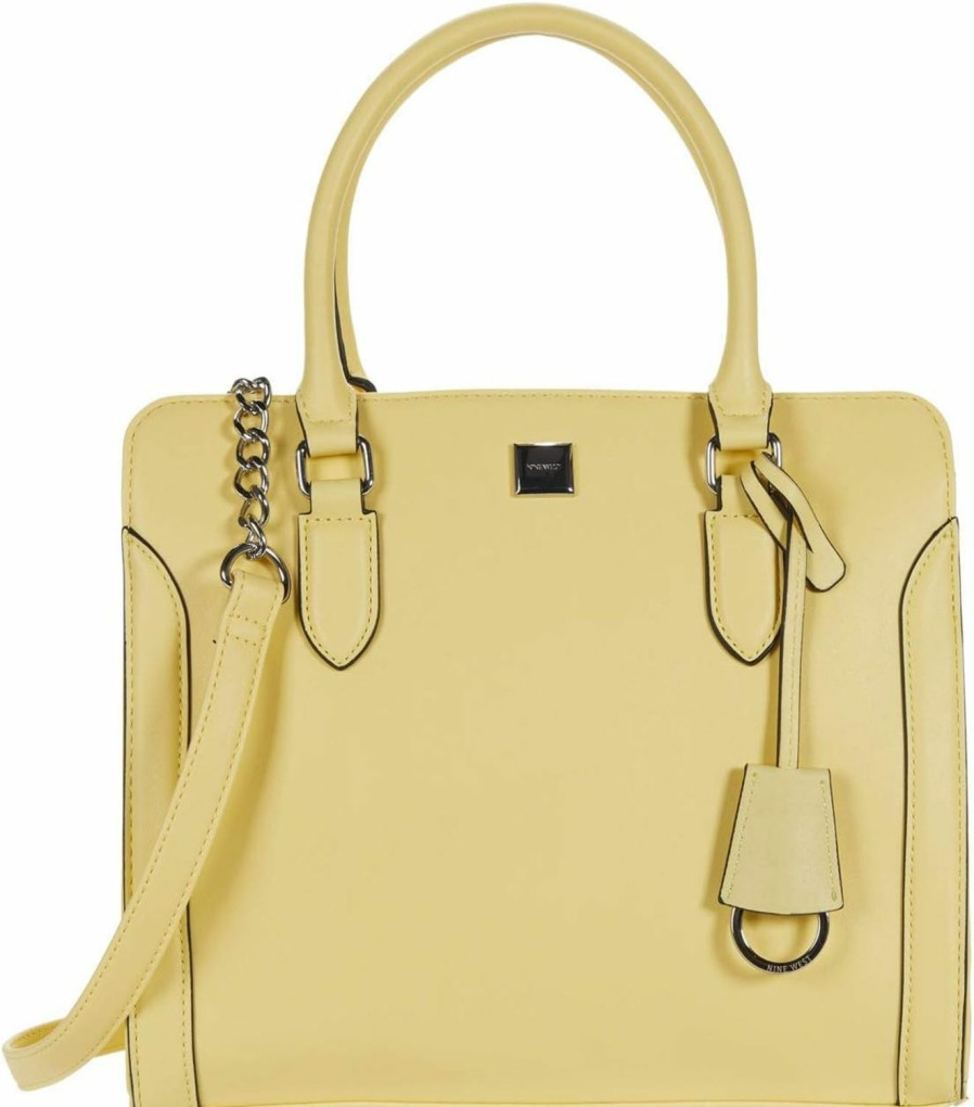 Satchel Handbags | Nine West Nine West Coralia Me Time Satchel Lemonade One Size