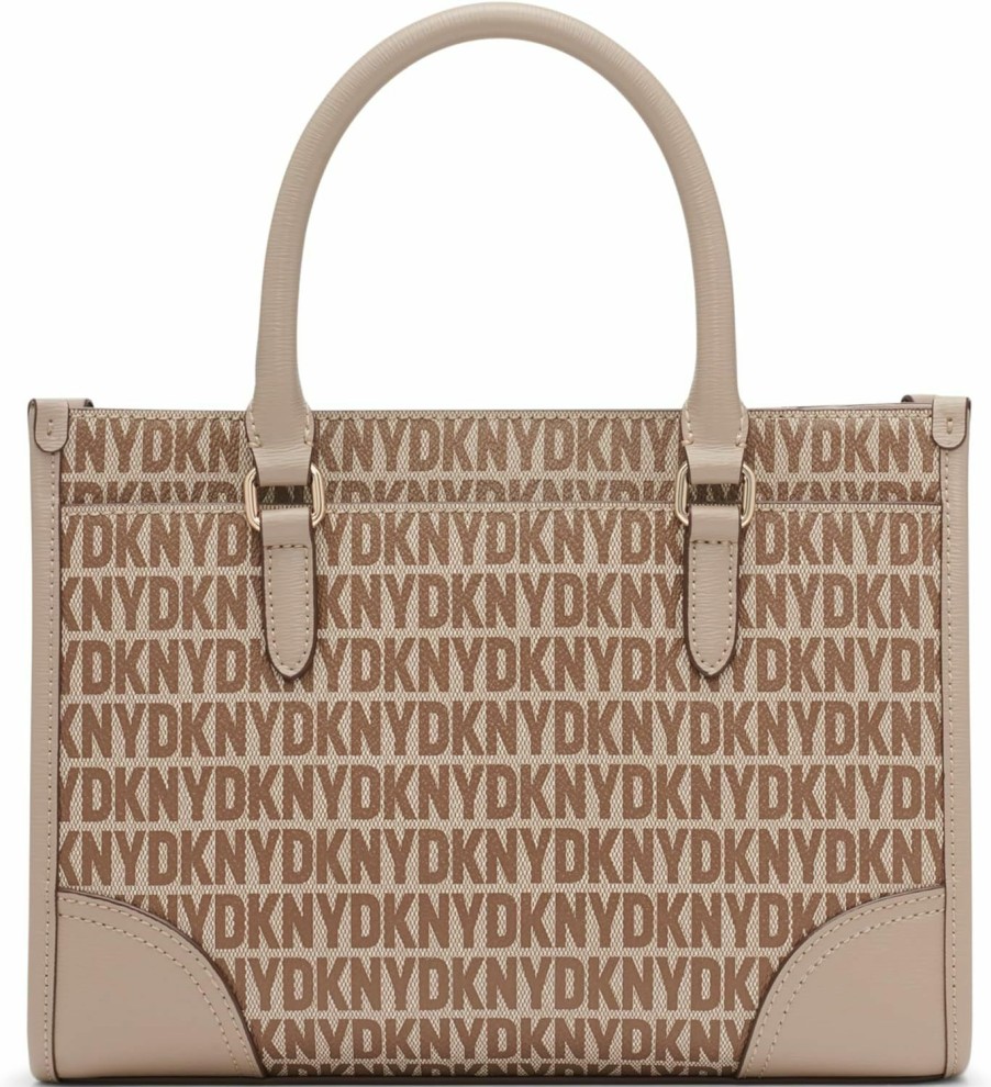 Satchel Handbags | DKNY Dkny Perri Satchel Bag, Chino/Toffee