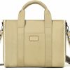 Satchel Handbags | Kasqo Kasqo Canvas Tote Bag For Women, Casual Tote Purse Shoulder Satchel Bag With Multi Pockets Zipper For Travel,Work