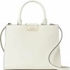 Satchel Handbags | Kate Spade New York Kate Spade New York Women'S Reegan Smooth Leather Satchel Bag, Meringue