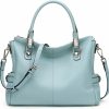 Satchel Handbags | S-ZONE S-Zone Women Genuine Leather Handbag Shoulder Purse Satchel Tote Crossbody Bag