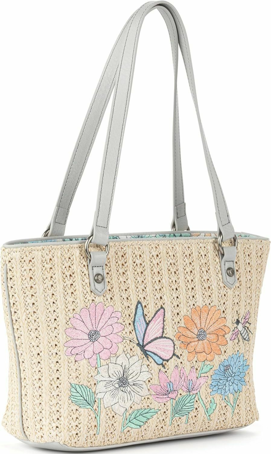 Satchel Handbags | Sakroots Sakroots Ellis Small Satchel, Flowers