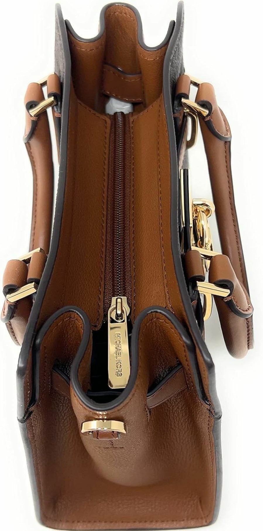 Satchel Handbags | Michael Kors Michael Kors Hamilton Small Satchel Shoulder Crossbody Bag Mk Signature Brown