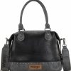 Satchel Handbags | Wrangler Wrangler Doctor Bag For Women Satchel Handbags With Wide Strap