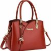 Satchel Handbags | Generic Soft Leather Versatile Shoulder Laddies Handbag